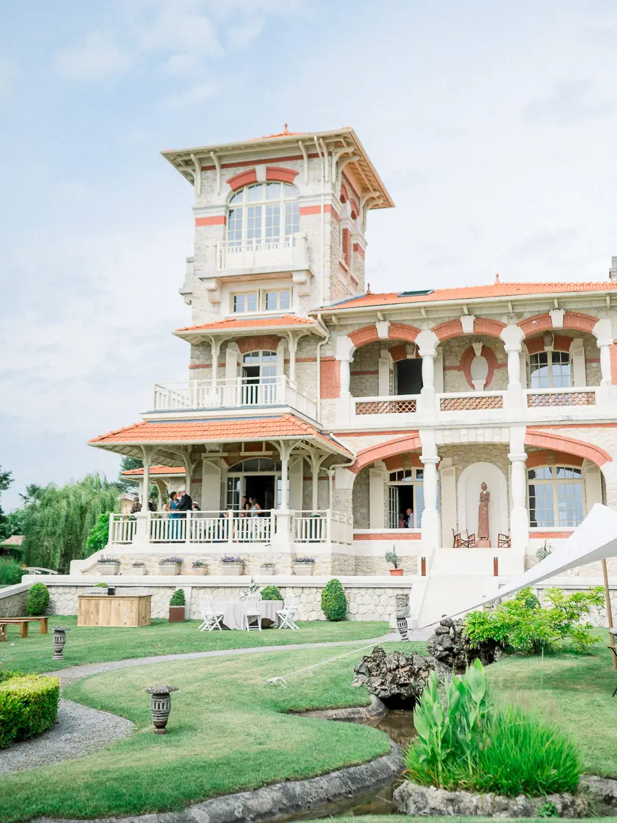 La Villa La Tosca et son jardin, lieu de mariage sur le bassin d'Arcachon